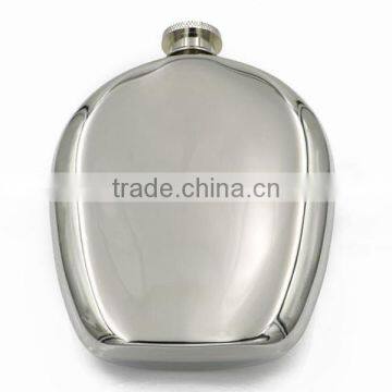Stainless Steel Hip Flasks Laser Welding Mirror Demon Wine Bottle 6 oz photo-2