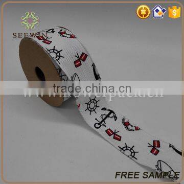 Grosgrain Artificial Jute Custom Printed Ribbon photo-4