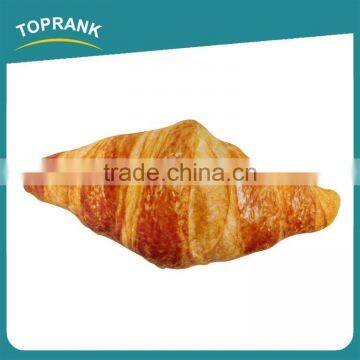 Toprank Promotion Gift Stuffed Plush Toys Cotton 3D Croissant Bread Doughnut Decorative Cushion Stuffing Chair Back Cushion photo-3
