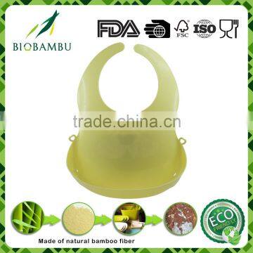 Good quality environmental endurable plant fiber kids bib eco