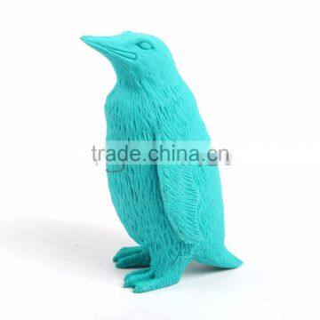 OEM Promotional Novelty 3D Penguin Shaped Eraser