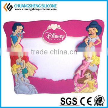 Custom Promotion Soft Pvc Photo Christmas Frame Fashion Cartoon Soft Pvc Photo Frame photo-2