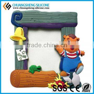 Advertising 3D PVC Gunners Magnet Photo Frames/PVC Magnetic Refrigerator Photo Frame /Photo Frame With Magnets photo-6