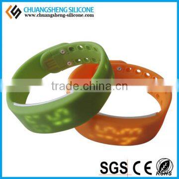 Waterproof Digital Pedometer, Sleep Monitor Bracelet, Silicone Digital Watch photo-4