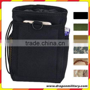 Hot sale molle adjustable drawstring magazine tactical recovery pouch