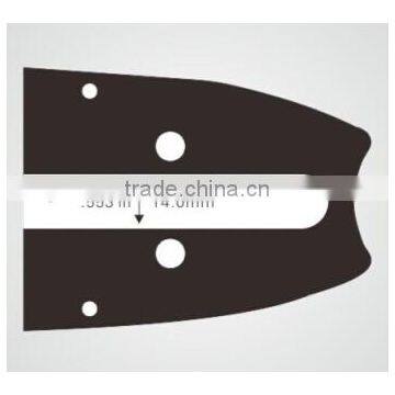 chainsaw hard nose guide bar