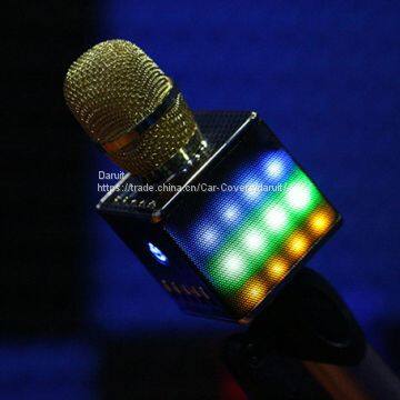 DRT H8 Wireless Karaoke Microphone Karaoke Microphone for Home Theatre Bluetooth Microphone With Bluetooth Speaker photo-2