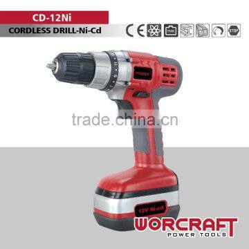 10mm 12V NI-CD Cordless Drill WORCRAFT CD-12Ni