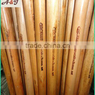 Hot Sell High Quality Varnished Broom Stick Printed With Customer Logo photo-5