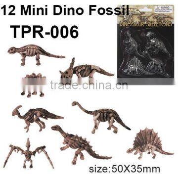 Plastic Mini Dinosaur Fossil Toys