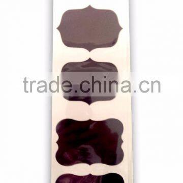 Decorative Chalkboard Label for Glass Bottle, Writable, Reusable Chalkboard Label Sticker photo-2