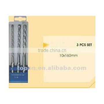 3pcs sds plus drill bit set