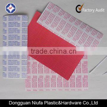 Red Logo Printed Gang Paper Coated Twist Tie for Food Packing photo-5