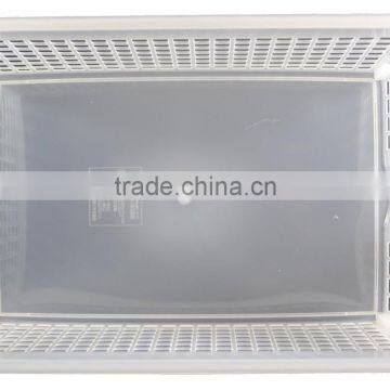 Clear Basket Storage Bin Organizer With Handle photo-3