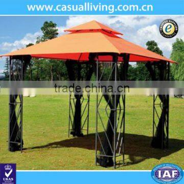 Fashion outdoor garden high quality steel gazebo canopy tents for sale