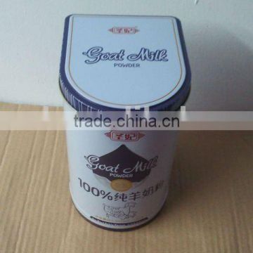 Metal Goat Milk Powder Packing Tin Container