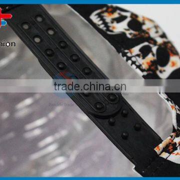 2017 New Product Best Seller Printed Customized Logo 100% Polyester Skull Cap photo-5