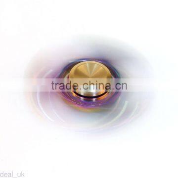 2017 New Hot Rainbow EDC Hand Spinner Finger Gyro Tri Fidget Focus Desk Toys Stocking Stuffer Kids/Adult photo-3
