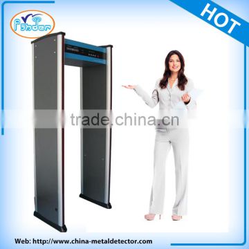 Portable Walk through Metal Detector Security Gate Supermarket Clothing Security Sensors PD-6500I