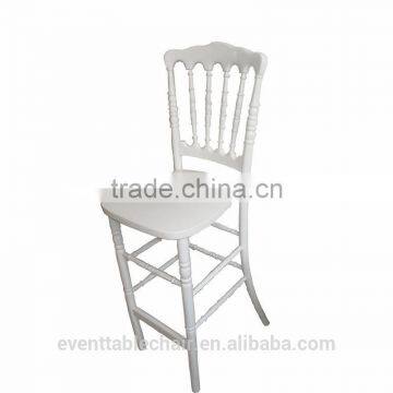 Factory Directly White Modern Wedding Folding Bar Stool Chair photo-6