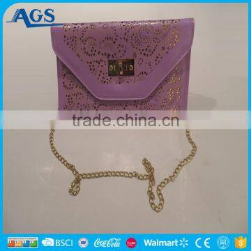 Color Brilliant Cell Phone Sling Bag for Girls in Purple