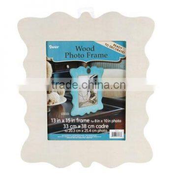 Wooden Victorian Photo Frame