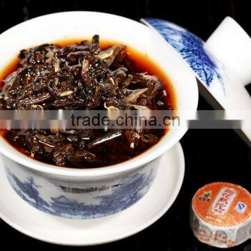 Hot Selling Yunnan Chrysanthemum Flower Puer Organic Detox Tea Mini Tuo Compressed Puer Tea photo-5