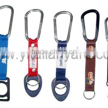 Carabiner bottle holder