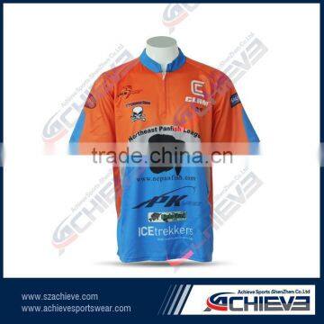 Custom Design Motocrosse Jersey, stand collar Racing Shirts