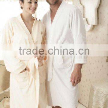 fashionable autumn warm sexy lover bathrobe