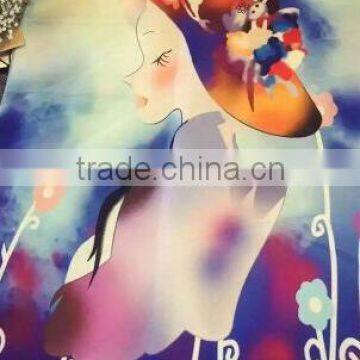 Factory Directly Sale Original Design Digital Printing Scarf photo-2