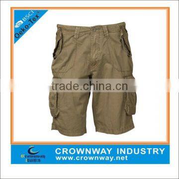 custom cheap men's cargo half pants shorts