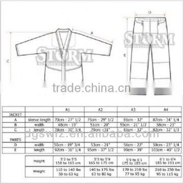 Wholesale New Design Custom Made High Quality Pearl Weave Fabric Patched White Brazilian Kimono Jiu Jitsu