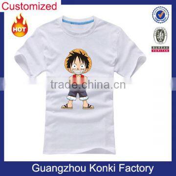 High Quality White T-shirt/cheap Plain White T-shirt/bulk Wholesale uk White T-shirt photo-2