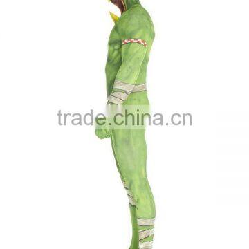 Orc Jaw Dropper Green Morphsuit Costume photo-2