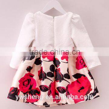 2016 Wholesale Baby Girls New Style Flower Dress photo-2