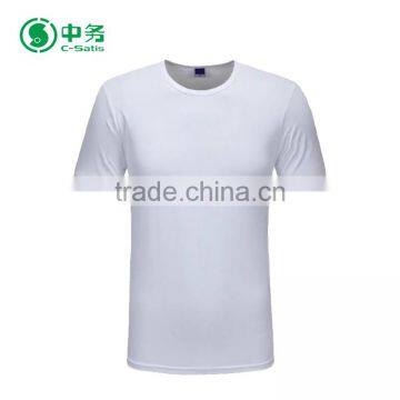 Wholesale Customized Logo Short Sleeve Unisex Slim Fit Sublimation Blank T-Shirt photo-2