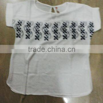 Fashion Women Tank Tops Stylish Women Embroidered Cotton Tank Top photo-6