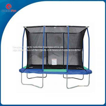 CreateFun Galvanized Steel Spring Oval Outdoor Trampoline