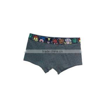 New design mens underwear boxers own design black mens boxer shorts