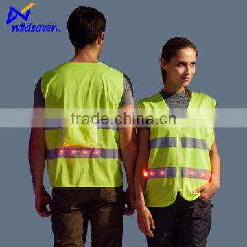 Waterproof Green Traffic Safety Vest Match hi Vis Working Outdoors Safety photo-2