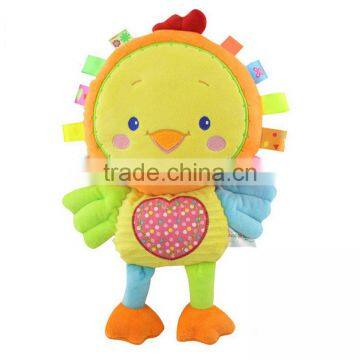 Hot Selling Lovely and Colorful Plush Appease Toy For Baby H168006 photo-3