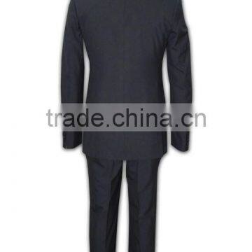 Tailor-made Festival Fashion One Button Black Custom Uniform Company photo-4