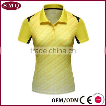 Promotional high quality sublimation printing emrbroidery polo shirt