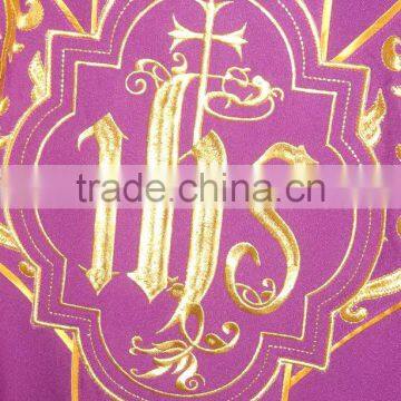 China Factory Supply White Clergy Surplice Robe Gown Acrylic Church Textile photo-4