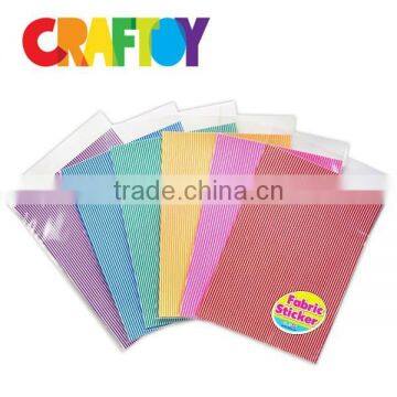 OEM A4 Fabric Sticker Pattern Fabric Sticker Low Price photo-2