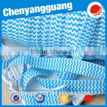 Custom Printed Fold Over Elastic For Headband photo-3