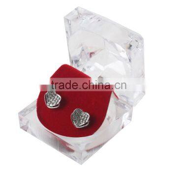 Customized Bohemian Latest Design Of Heart Diamond Sliver Earrings For Young Girls Wholesale photo-3