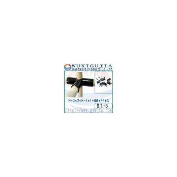 Metal joints for pipe rack system