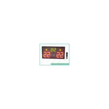 Super Bright LED Volleyball Scoreboard For Indoor / Outdoor 80cm x 40cm